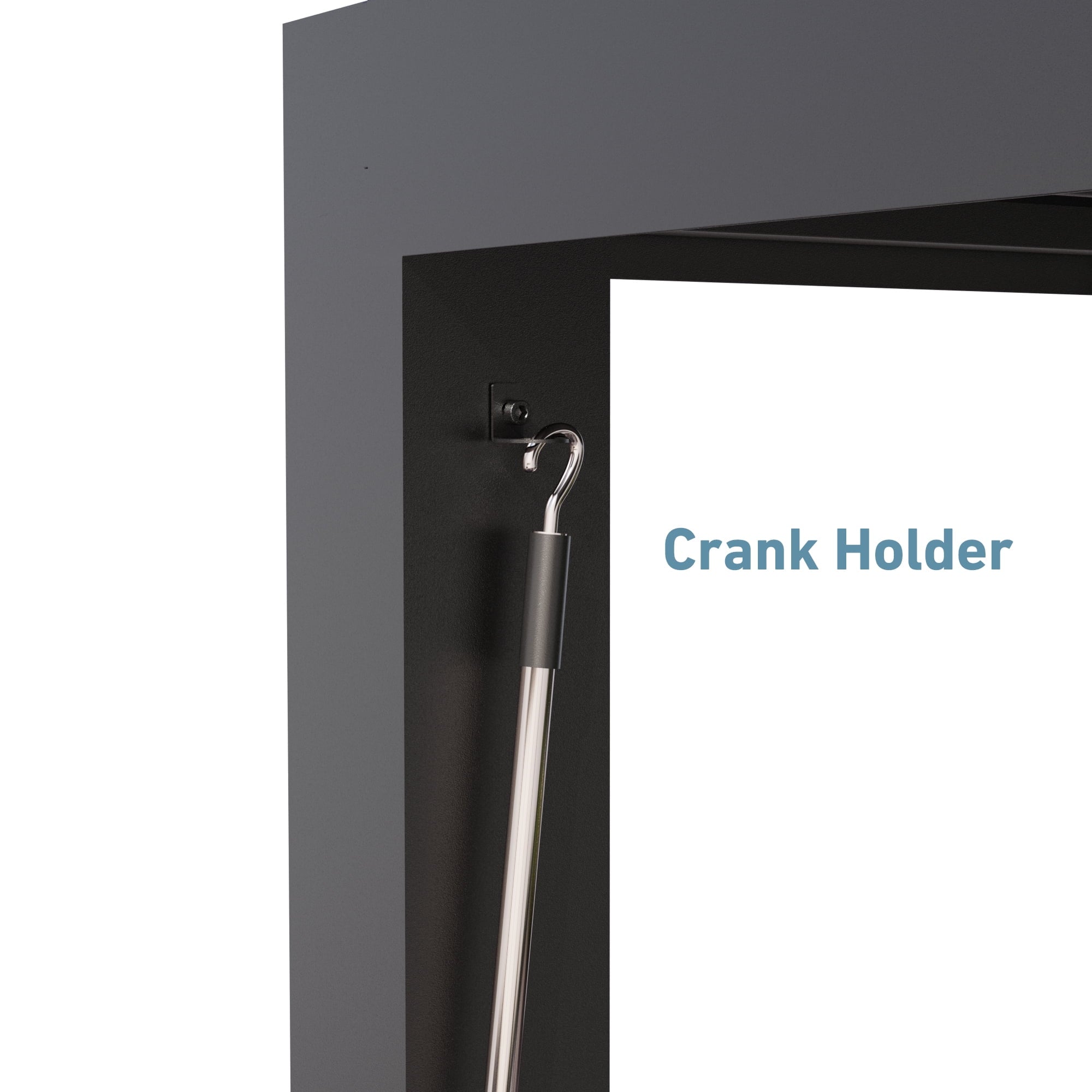 FONA 10'x10' Aluminum Louvered Pergola, Adjustable Roof, USB Charging, Black for Patio