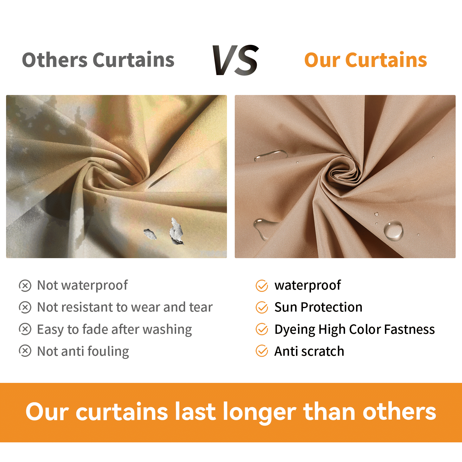 Covered Outdoor Universal 12‘x20’ Gazebo Curtain Replacement with 4 Panel Zippered Grey Sidewalls