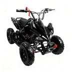FONA 49CC Kids ATV - 2-Stroke Gas Powered Mini Quad with Front/Rear Disc Brakes, Speed Limiter, Supports 300 LBS