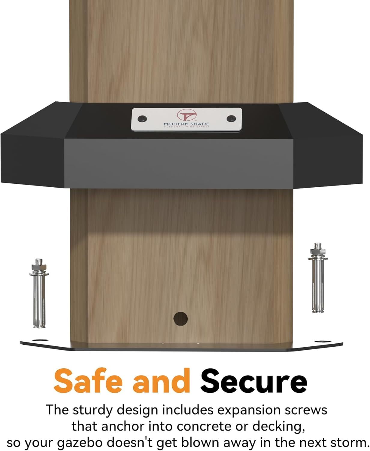 Modern Shade Grill Gazebo 6' x 8', Bbq Shelves and Paper Towel Holder, Grill Canopy with Galvanized Steel Roof, Grill Gazebo with Charging Ports Brown