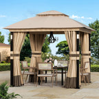 8'x8' Soft Top Gazebo with Bluetooth Speaker