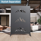 Modern Shade 4x6 FT Metal Privacy Screen - Summit Horizon