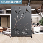 Modern Shade 4x6 FT Metal Privacy Screen - Perch & Meadow
