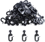 Modern Shade 36 Packs Plastic Hooks for Mosquito Netting and Gazebo Curtains, Smooth Gliding, Rustproof,Multipurpose Use