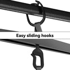 FONA Gazebo Curtain Replacement Universal 4-Panel Sidewalls 10' x 12', Outdoor Gazebo Privacy Curtains with Zipper, Replacement for Patio Canopy, Garden, Backyard, Grey